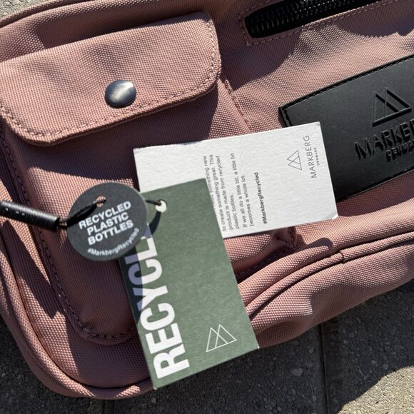 Markberg Denmark Darla Crossbody NWT Rose/Dusty Pink Recycled great gift - Picture 6 of 15